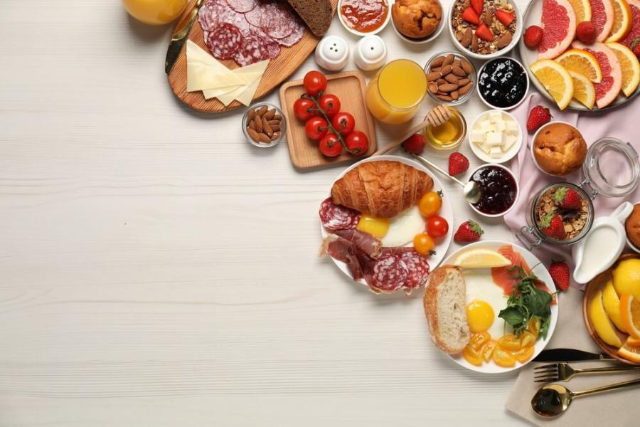 Brunch en el hall